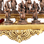 Pure Copper Dashavatar Miniature Set | 2.5" Sacred Collection | 607g Divine Art | Complete Avatar Series | Perfect Gift Set | Jaipurio